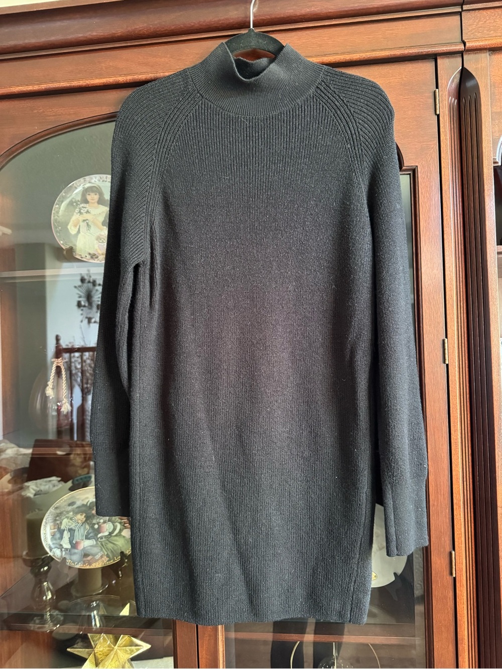 lululemon athletica Black Knit Turtleneck Sweater